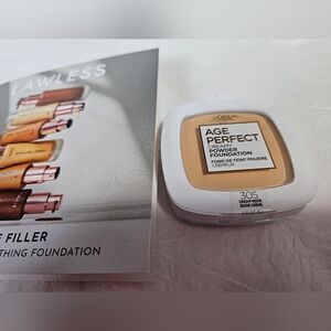 L'Oreal Age Perfect Powder Foundation In 305 Cream Beige